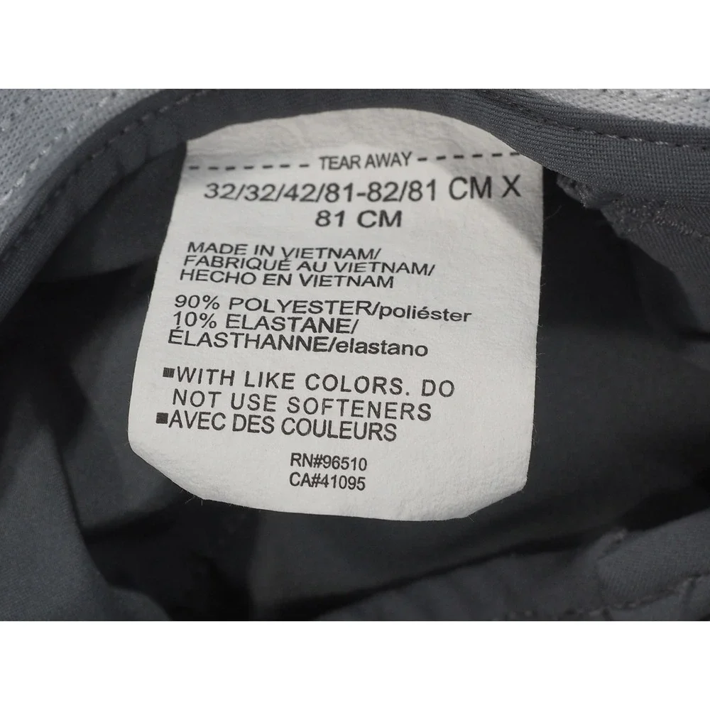 Under Armour Pants Mens 32x32 Gray Elastic Waist Stretch Performance Athletic - Picture 10 of 10